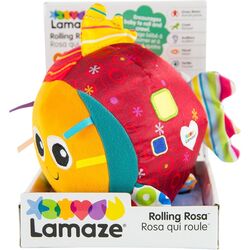 Jucarie moale educativa Lamaze Rolling Rosa (Multicolor) Thumb
