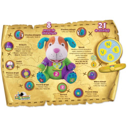 Интерактивная мягкая игрушка Toys Outlet Noriel Pets Bruno Edu INT7731 (Multicolour) Thumb