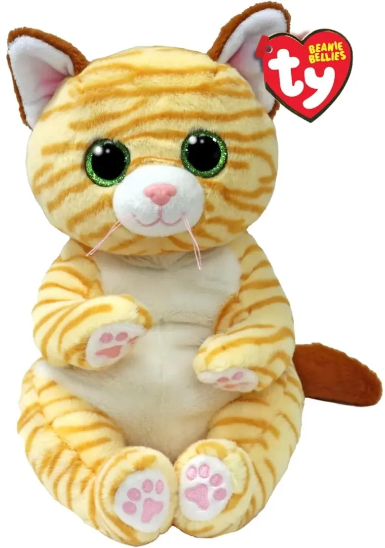 Мягкая игрушка Ty Beanie Bellies Mango The Tabby Cat TY43208 (Yellow)