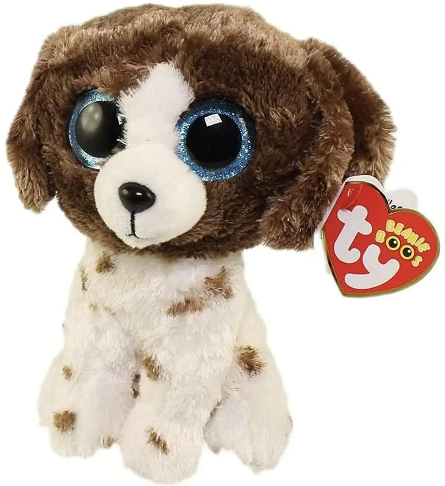 Мягкая игрушка Ty Beanie Boos Muddles The Dog TY36487 (Brown/White) - 3