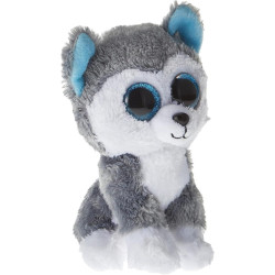 Jucarie de plus Ty Beanie Boos Slush Husky Dog TY36902 (White/Grey/Blue) Thumb