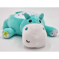 Jucarie moale cu proiector Woopie Hippo Sleeper 42608 (Blue) Thumb