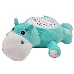 Мягкая игрушка с проектором Woopie Hippo Sleeper 42608 (Blue)