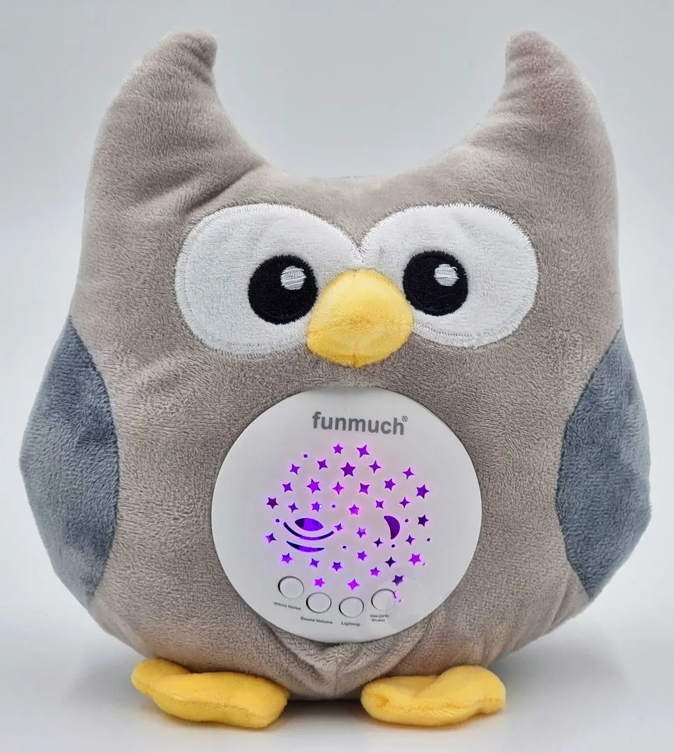 Мягкая игрушка с проектором Woopie Owl 42592 (Beige/Gray) - 2