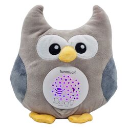 Мягкая игрушка с проектором Woopie Owl 42592 (Beige/Gray)