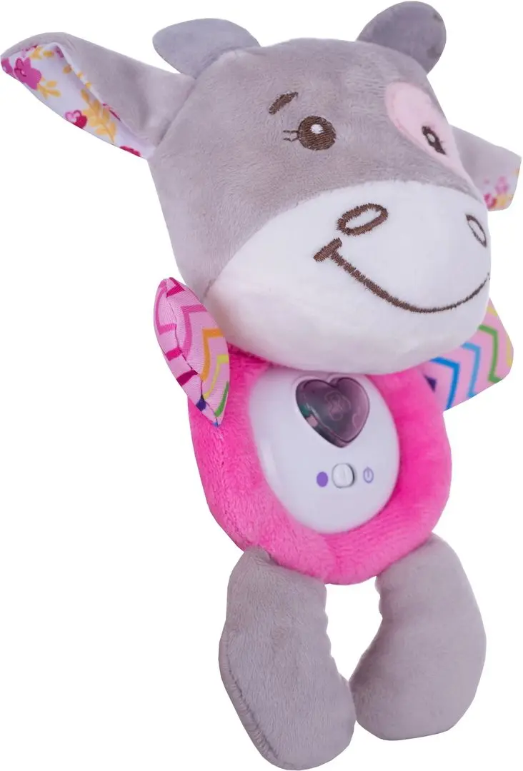 Мягкая игрушка Woopie Cow 42639 (Grey/Pink) - 2