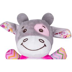 Мягкая игрушка Woopie Cow 42639 (Grey/Pink) Thumb