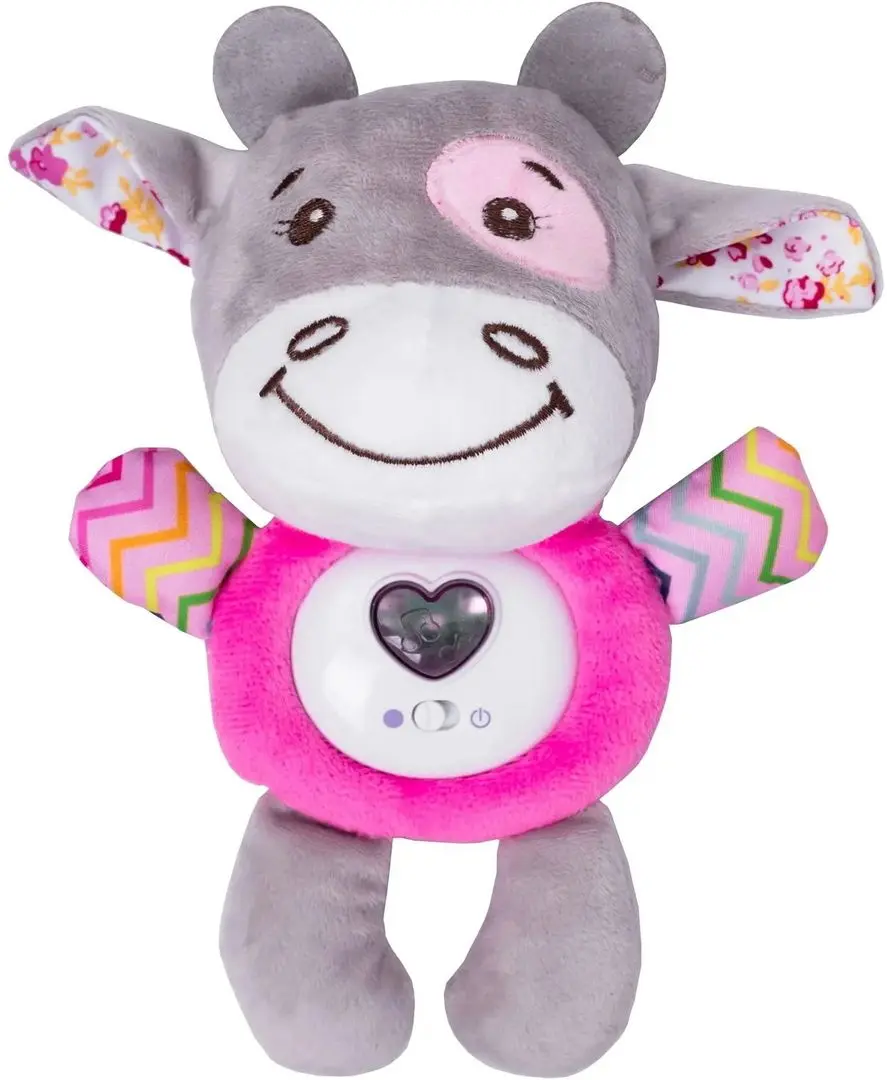 Мягкая игрушка Woopie Cow 42639 (Grey/Pink)