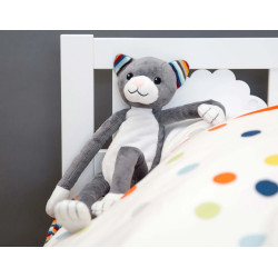 Мягкая игрушка Zazu Katie (Grey/White) Thumb