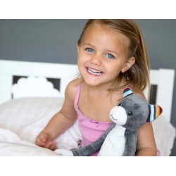 Мягкая игрушка Zazu Katie (Grey/White) Thumb