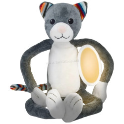Мягкая игрушка Zazu Katie (Grey/White)