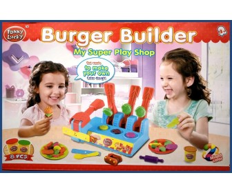 Set de modelare Funny Lucky Burger Shop