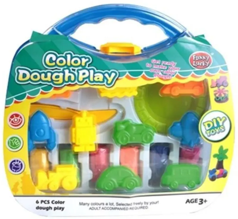 Набор для лепки Funny Lucky Transport N66