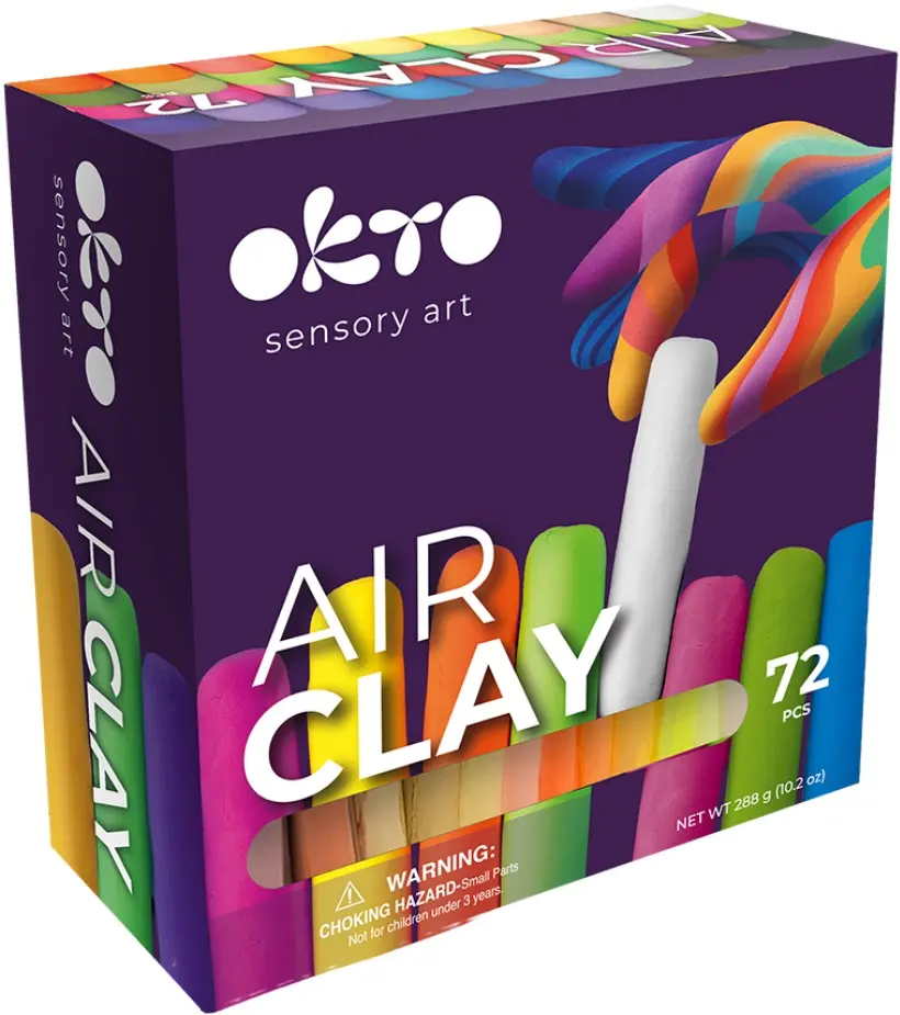 Set de modelare Okto Air Clay OK25004