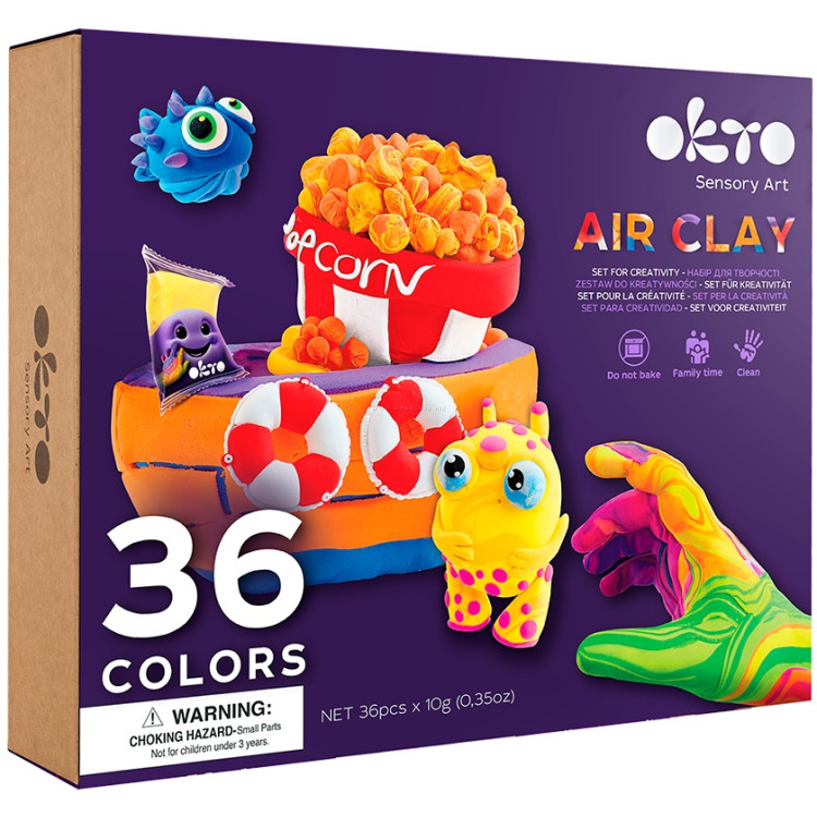 Набор для лепки Okto Air Clay OK70149