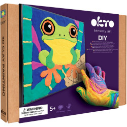 Набор для лепки Okto DYI Air Clay Frog