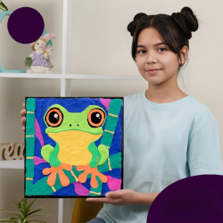 Набор для лепки Okto DYI Air Clay Frog Thumb
