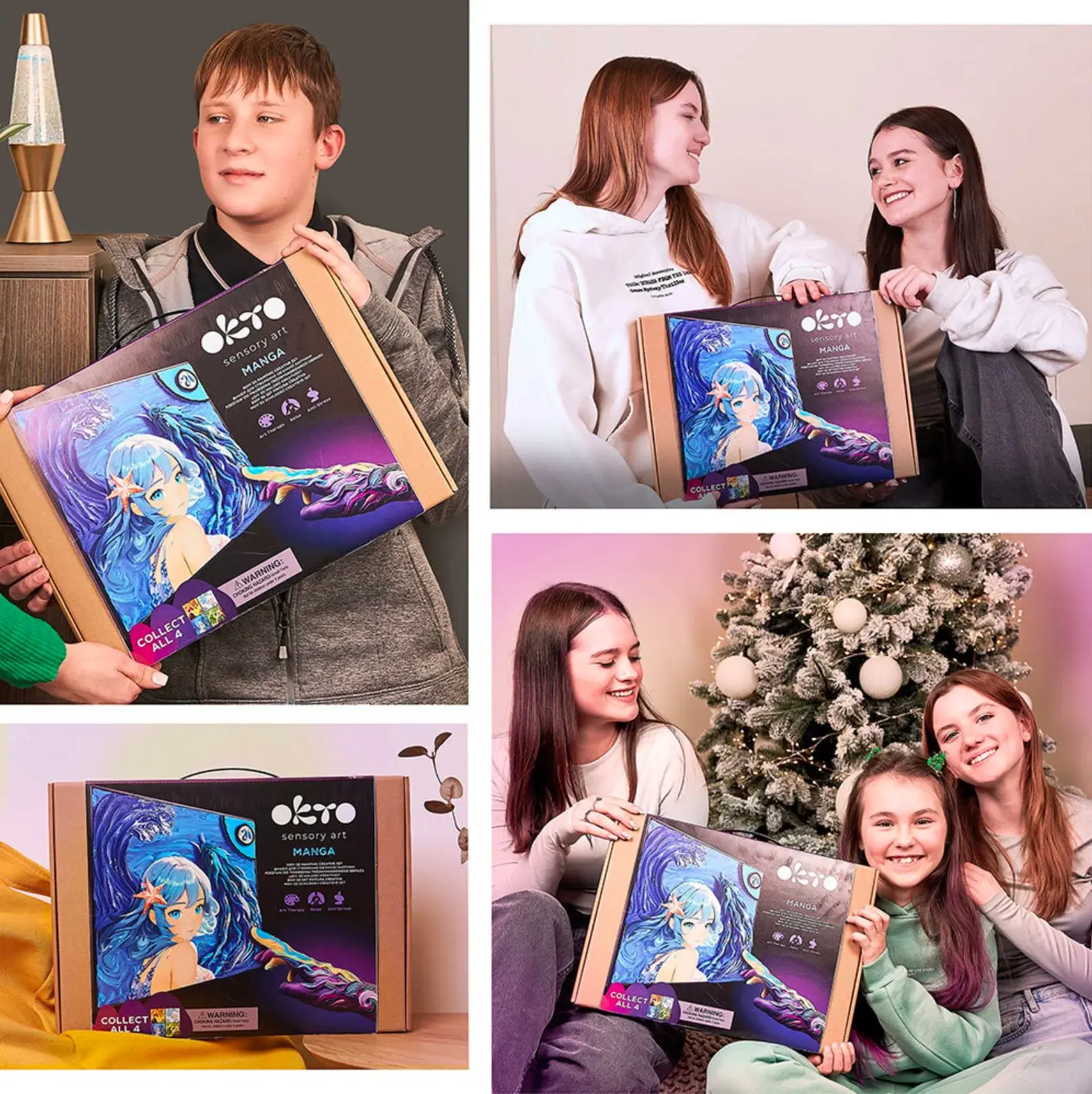 Набор для лепки Okto DYI Air Manga - 4
