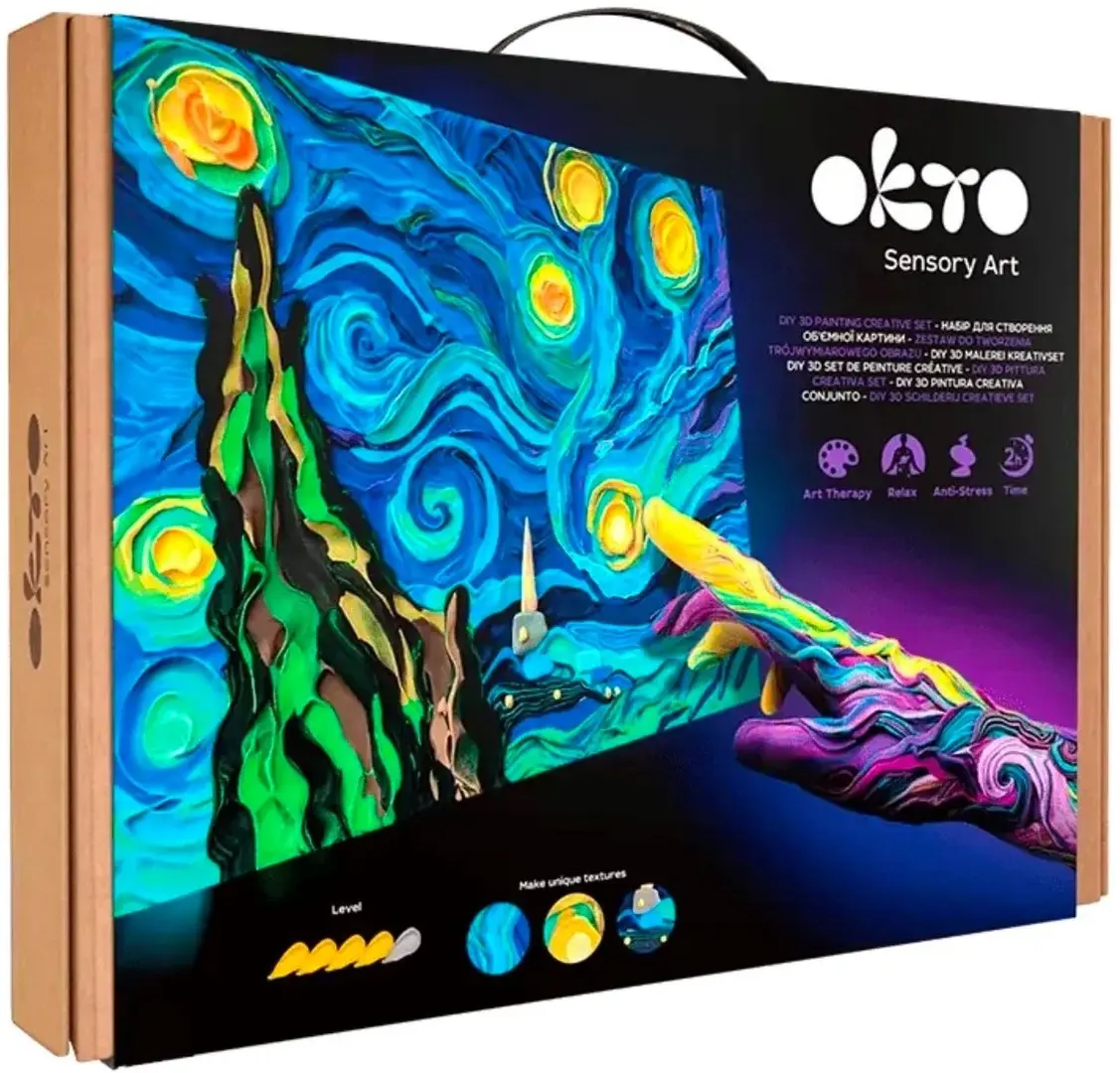 Набор для лепки Okto DYI The Starry Night