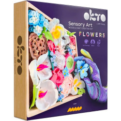 Набор для лепки Okto Madera&Craft DYI Air Clay Flowers Romance