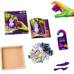 Набор для лепки Okto Madera&Craft DYI Air Clay Little Worlds Bat Thumb
