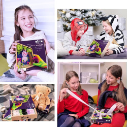 Набор для лепки Okto Madera&Craft DYI Air Clay Little Worlds Bat Thumb