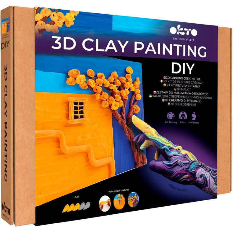 Set de modelare Okto Sensory Art DIY Golden Afternoon 10064