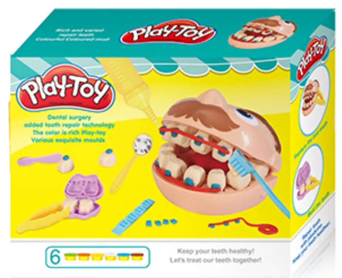 Набор для лепки Play Toy 68248 (Multicolor) - 3