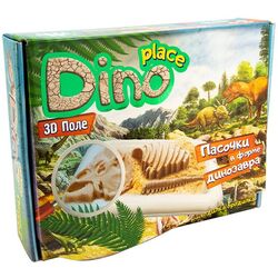 Набор для лепки Strateg Dino Place 51202
