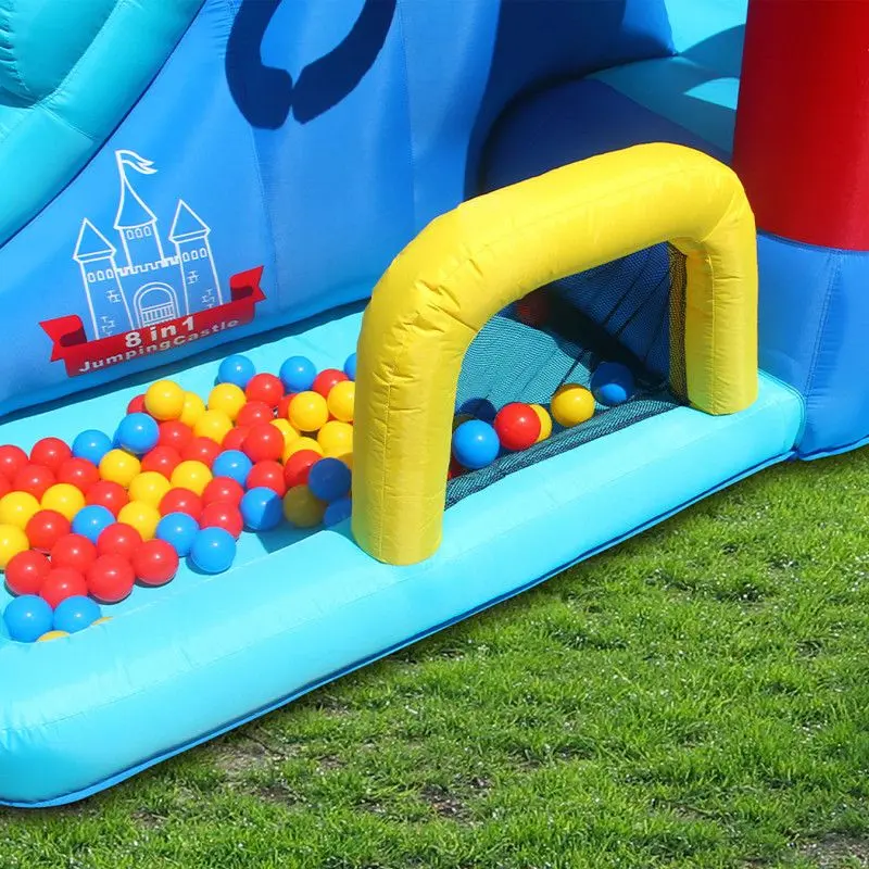 Centru de joaca gonflabil 4iQ Group 8in1 HappyHop Z005494 (Multicolor) - 4