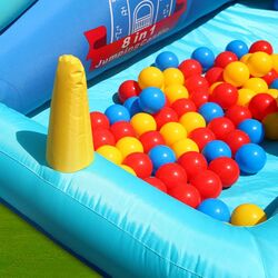 Centru de joaca gonflabil 4iQ Group 8in1 HappyHop Z005494 (Multicolor) Thumb