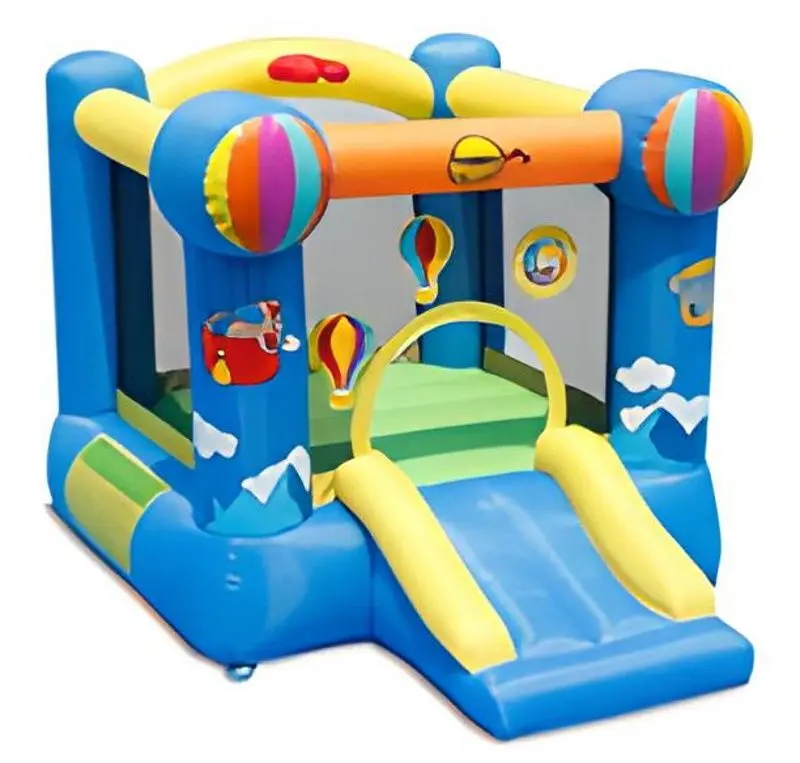 Centru de joaca gonflabil 4iQ Group HappyHop DMU000002 (Blue/Yellow)