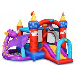 Centru de joaca gonflabil 4iQ Group HappyHop DMU000013 (Multicolor)