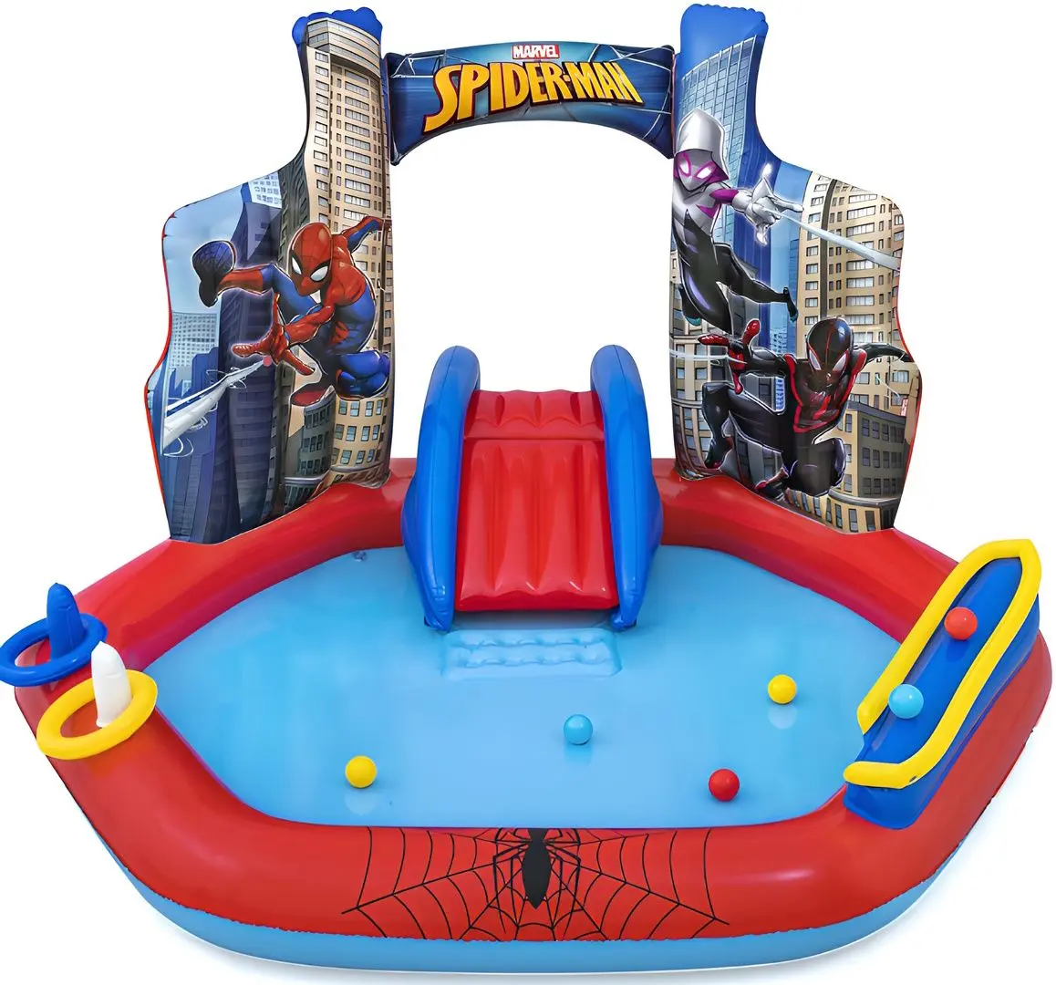 Centru de joaca gonflabil Bestway Spider-Man (Blue/Red)