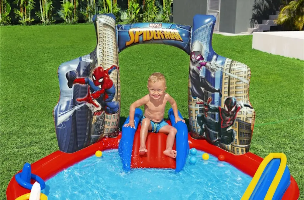 Centru de joaca gonflabil Bestway Spider-Man (Blue/Red)