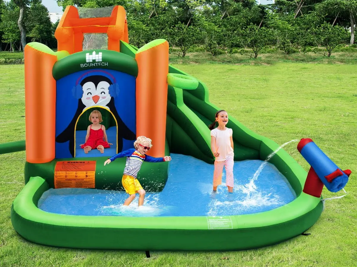 Centru de joaca gonflabil Costway NP10270 (Multicolor)