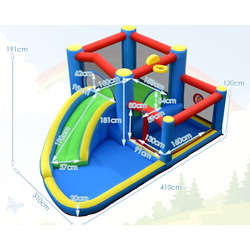 Надувной игровой центр Costway NP10361 (Multicolor) Thumb
