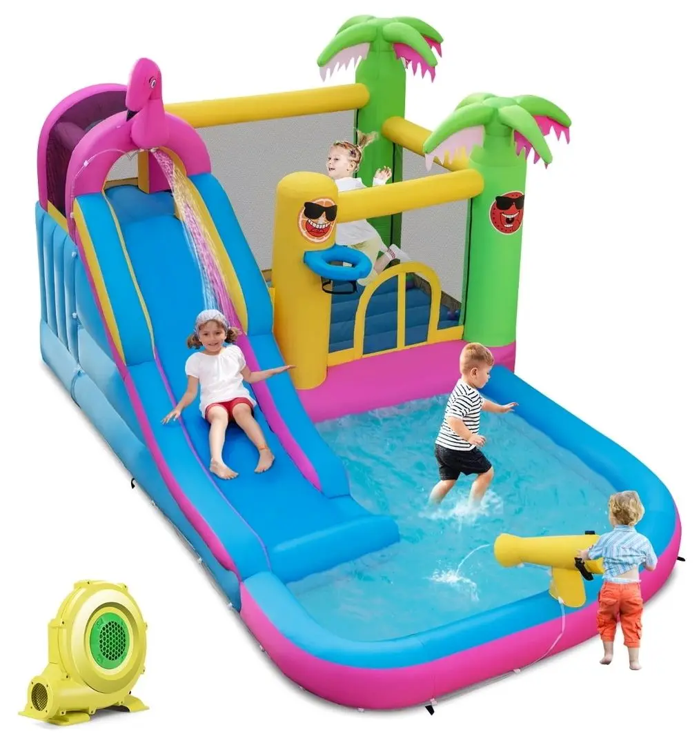 Centru de joaca gonflabil Costway NP10749DE (Blue)