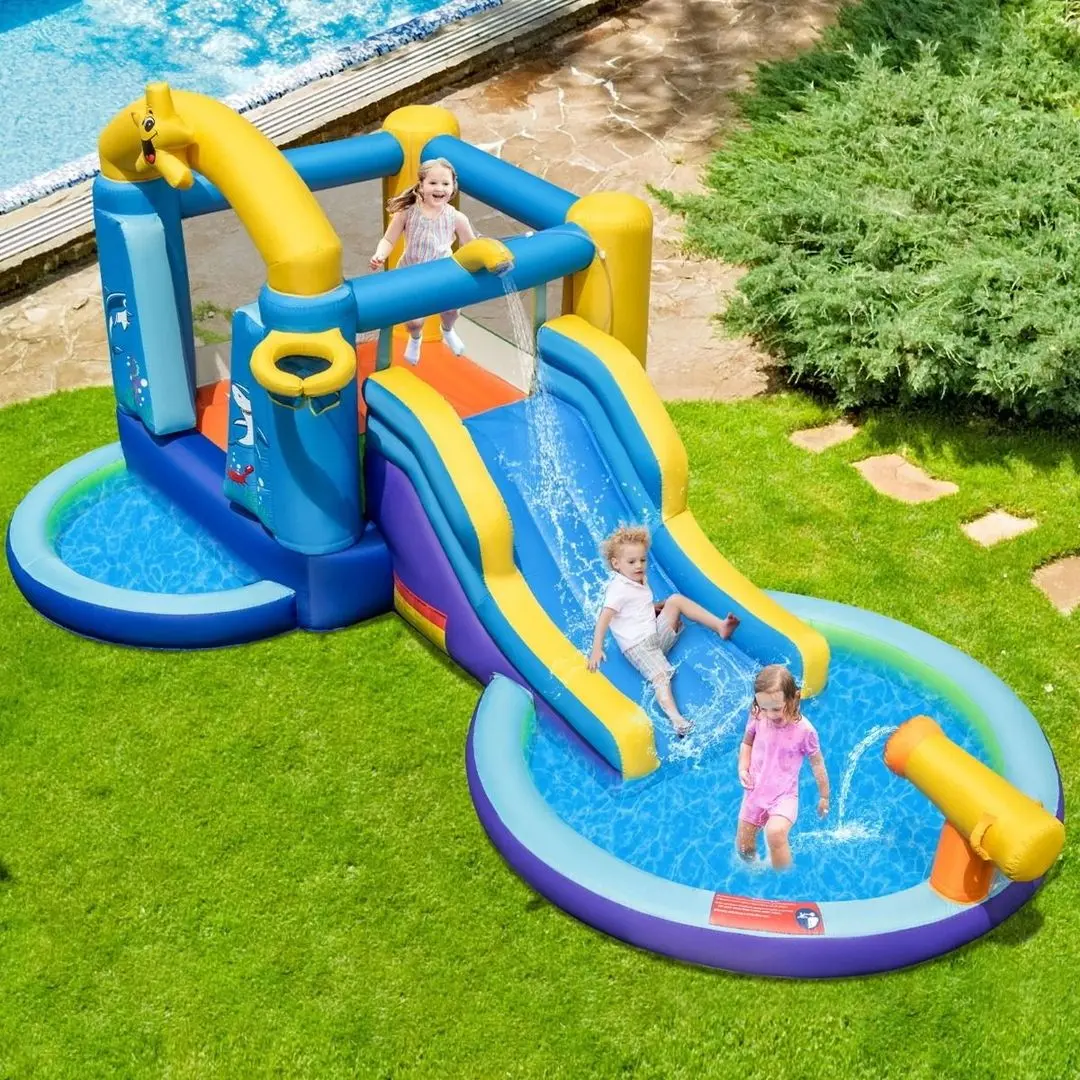 Centru de joaca gonflabil Costway NP11016DE (Blue)