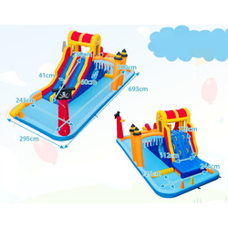 Надувной игровой центр Costway NP11333 (Blue/Yellow) Thumb