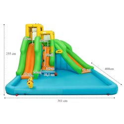 Centru de joaca gonflabil Costway OP3800 (Multicolor) Thumb