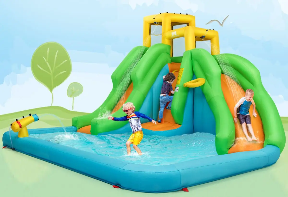 Centru de joaca gonflabil Costway OP3800 (Multicolor)