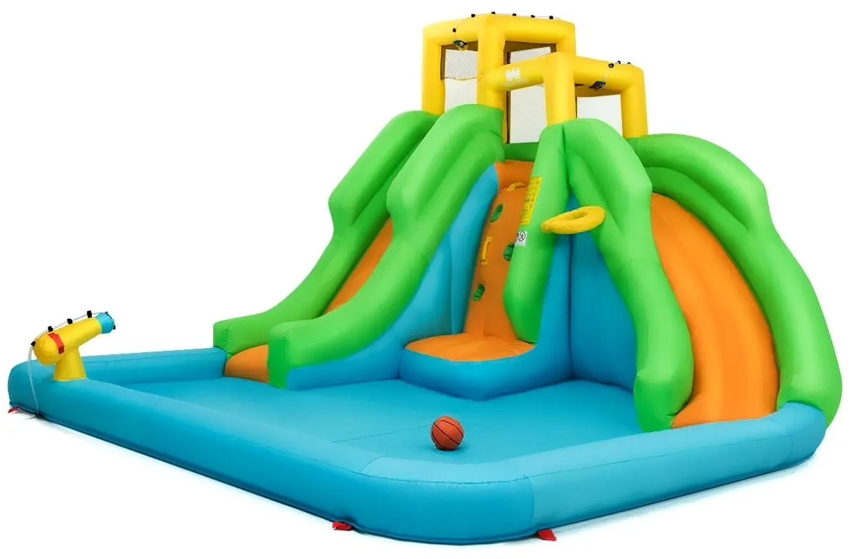 Centru de joaca gonflabil Costway OP70146DE (Blue/Green)