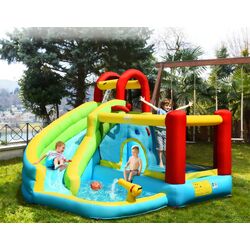 Centru de joaca gonflabil Costway OP70410 (Multicolor) Thumb