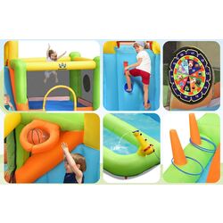 Centru de joaca gonflabil Costway OP70654 (Multicolor) Thumb