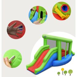 Надувной игровой центр Costway OP70683 (Blue/Green) Thumb