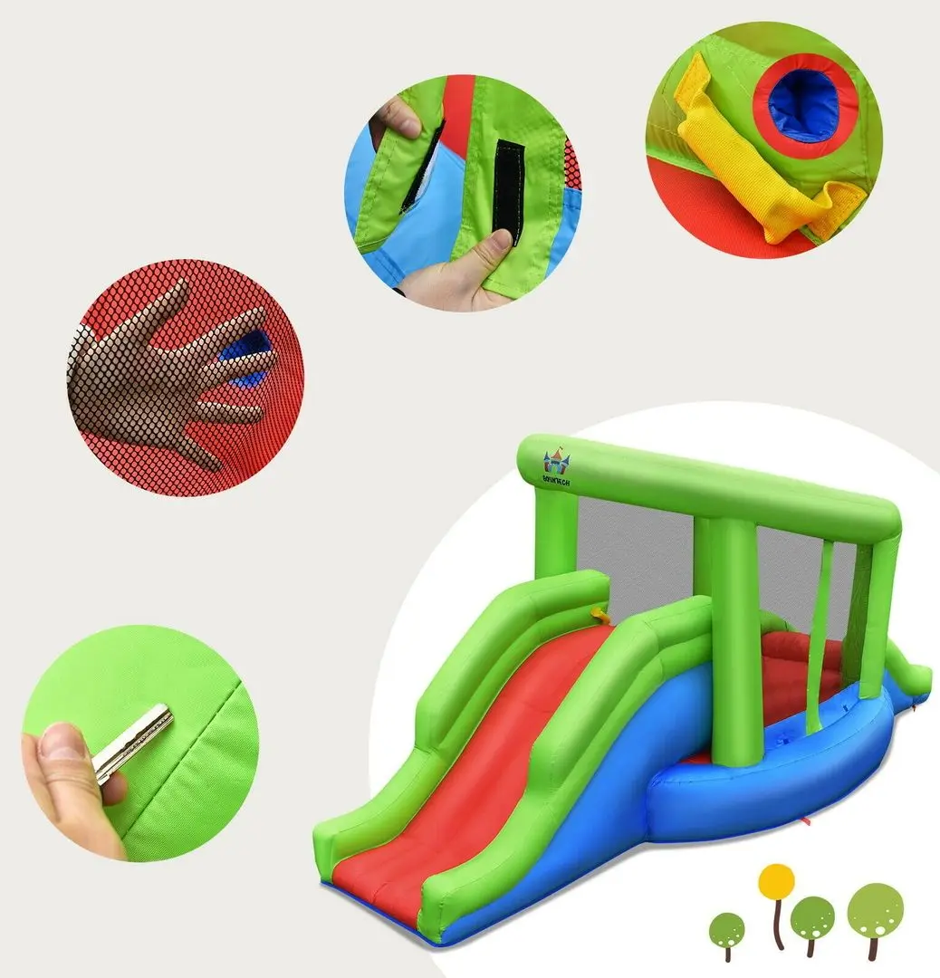 Надувной игровой центр Costway OP70683 (Blue/Green)