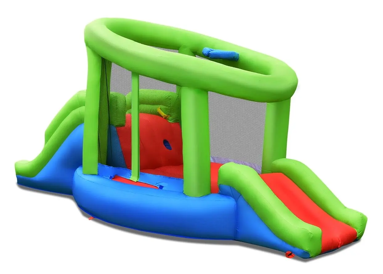 Надувной игровой центр Costway OP70683 (Blue/Green)