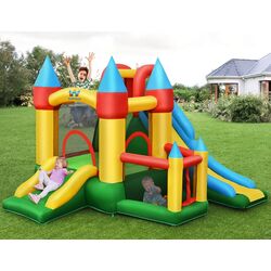 Centru de joaca gonflabil + pompa electrica Costway OP70348DE (Multicolor) Thumb