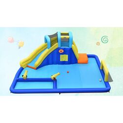 Centru de joaca gonflabil + pompa electrica Costway OP70981DE (Multicolor) Thumb